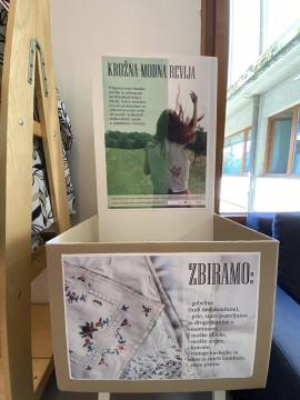 Zbiranje materialov za Krožno modno revijo